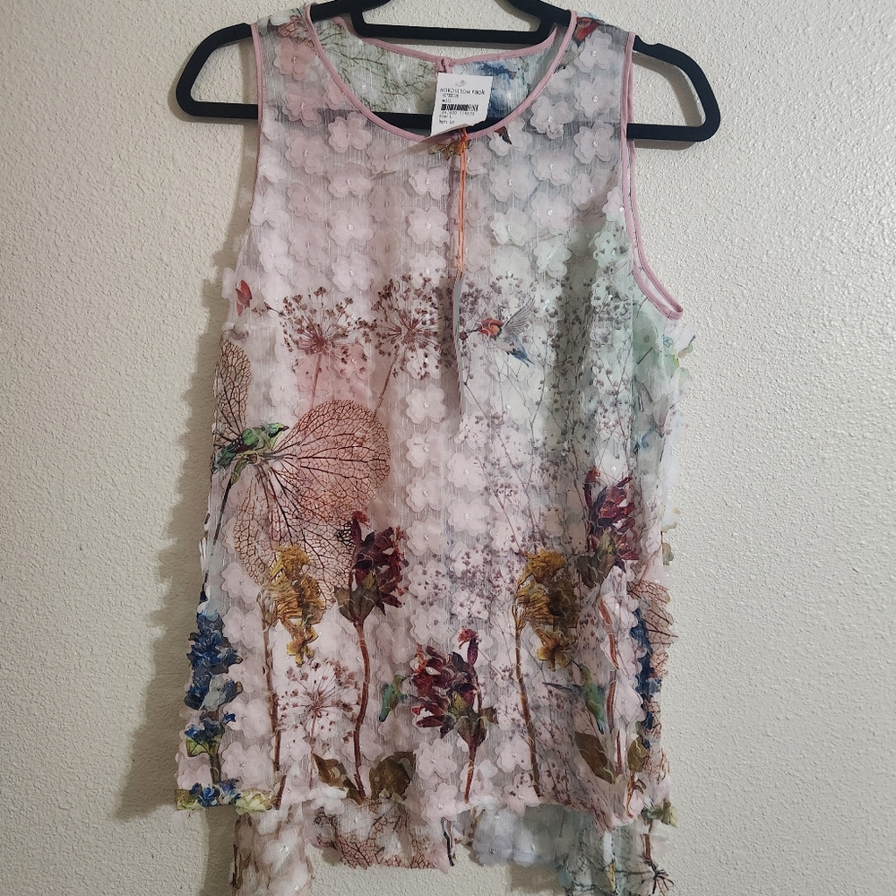 Floral Sleeveless Top